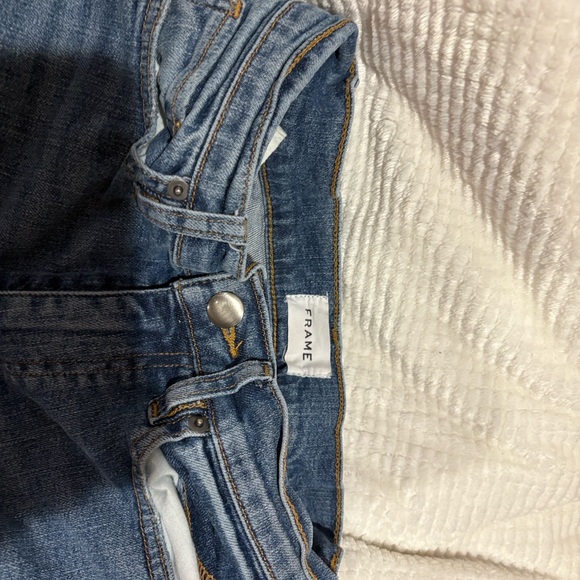 Frame Denim Light Blue Flare Jeans - Picture 2 of 4